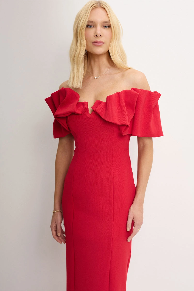 Miss Misses - Vestido Driely MD Vermelho - 54689024