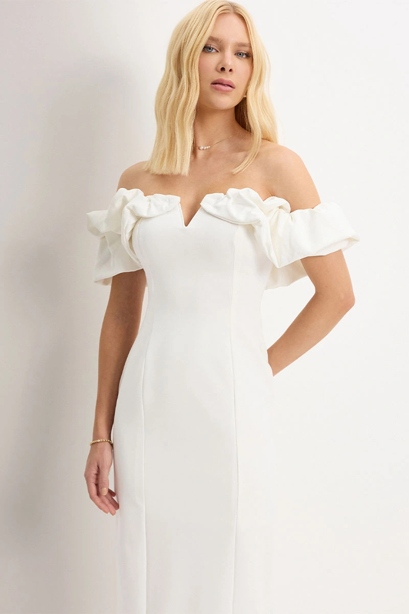 Miss Misses - Vestido Driely Off White - 54689030
