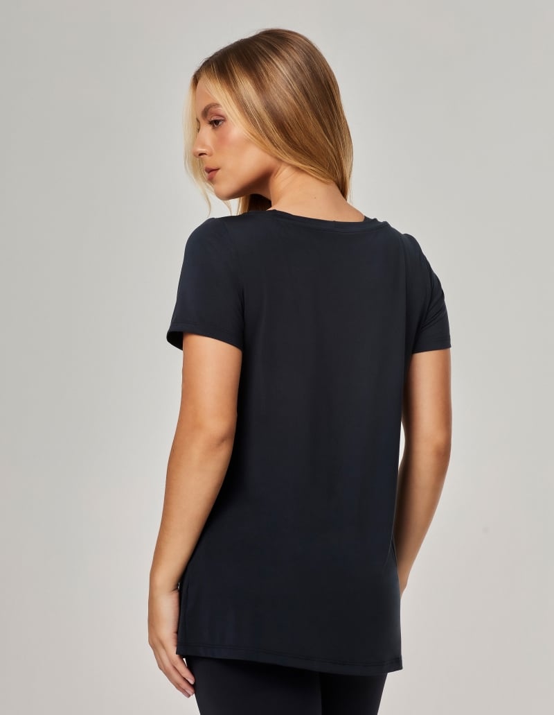 Vestem - Blusa Manga Curta Dallas Preto - BMC862.BF.C0002