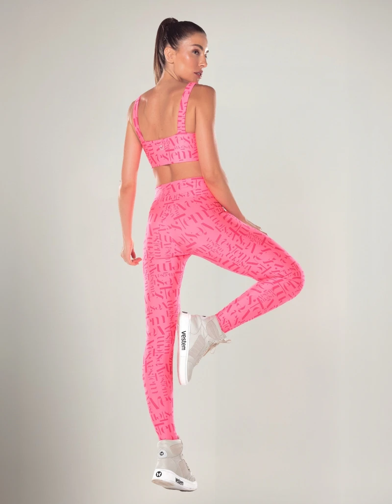 Vestem - Set Leggingss and Sports bra Myst Vestem Pink - CJ283.BF.E1277.V25