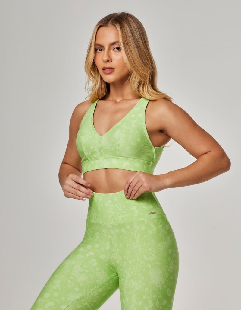 Vestem - Conjunto Legging e Top Carioca Jaguar Menta - CJ287.BF.E1307.I25