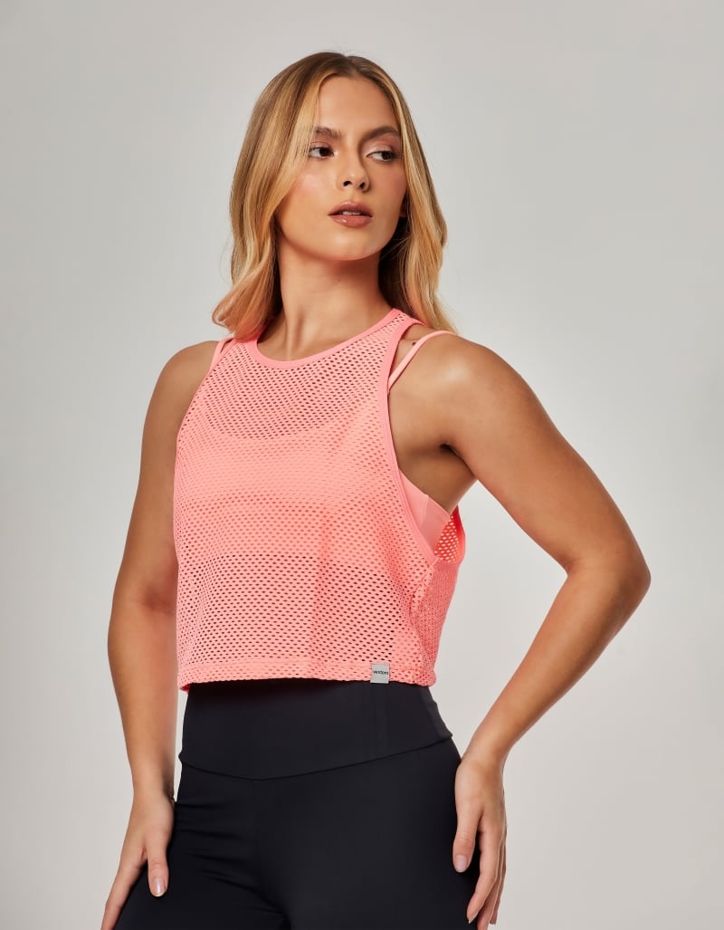 Vestem - Leggings, Tank Shirt and Orange Zig Zag Top Set - CJ292.BF.C0247