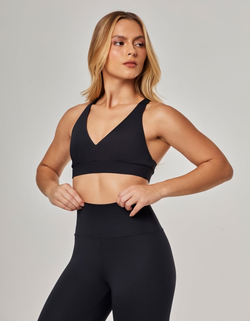 Vestem - Conjunto Legging, Regata e Top Preto - CJ293.BF.C0002