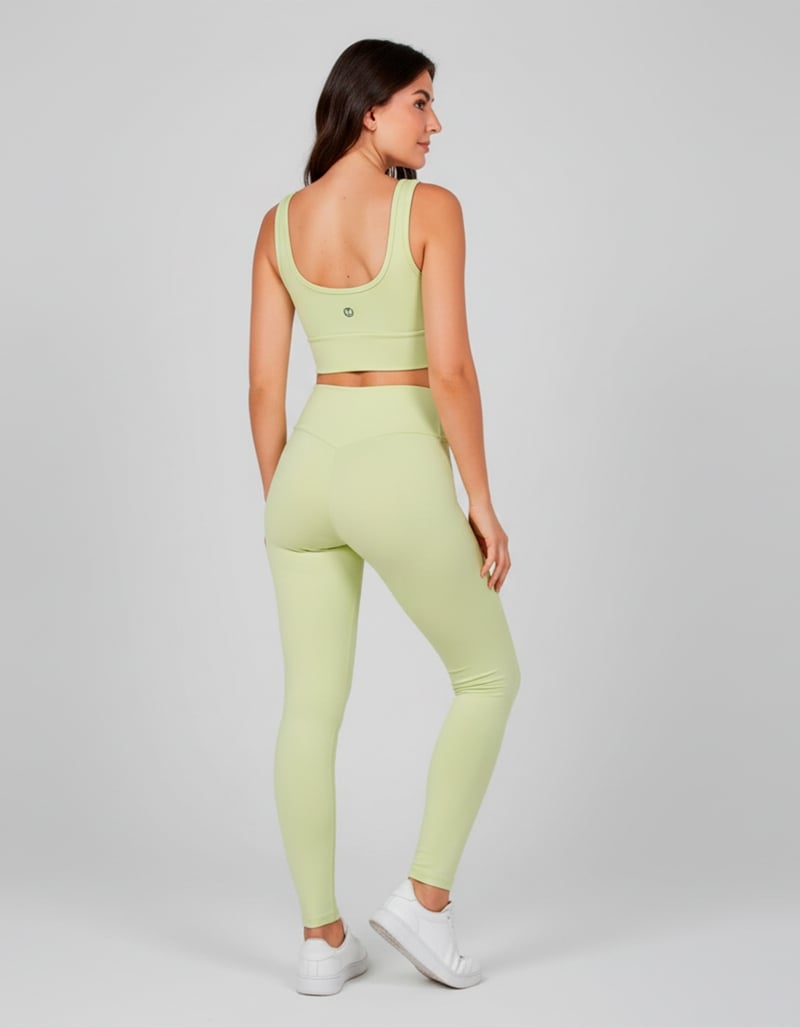 Vestem - Olive Green Margot Leggings and Top Set - CJ296.BF.C0509