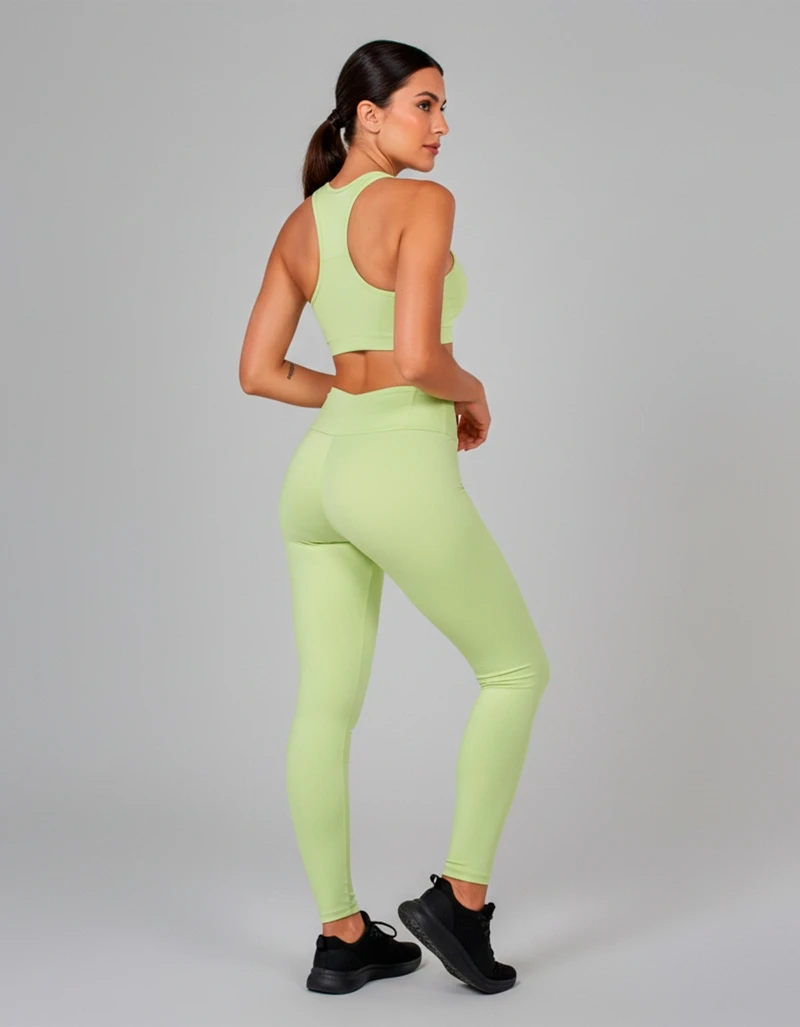 Vestem - Olive Green Seduction Leggings and Top Set - CJ297.BF.C0509