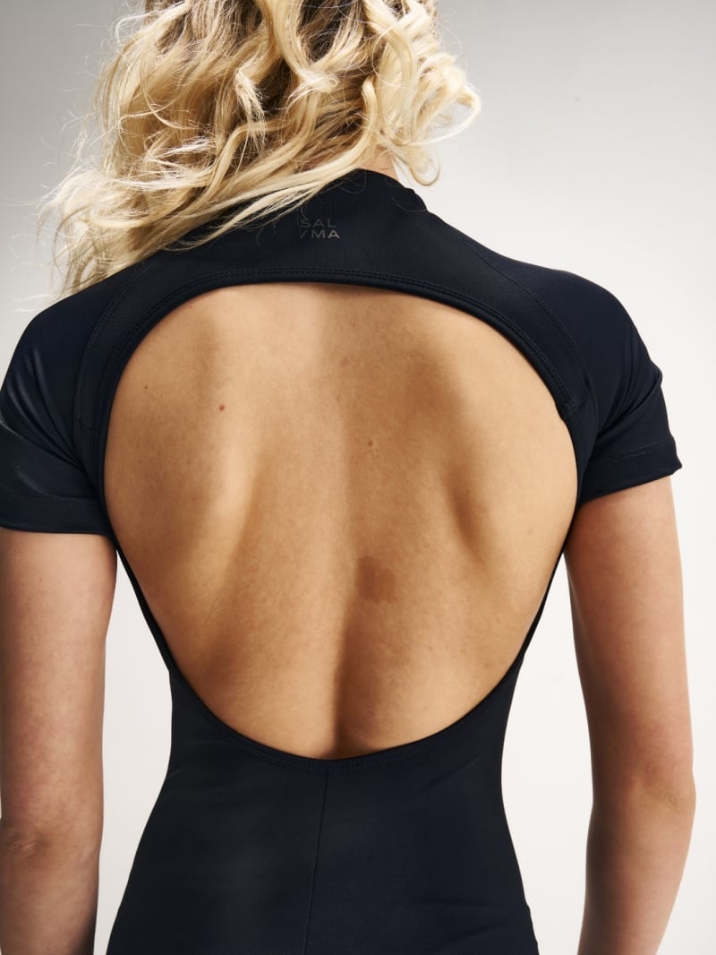 Salma - Serena Black Romper - SALFIT7PRE