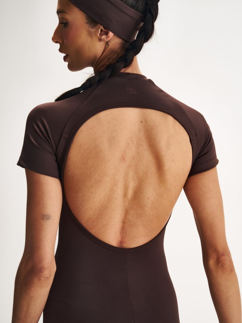 Salma - Romper Serena Chocolate - SALFIT7MAR Salma - Romper Serena Chocolate - SALFIT7MAR