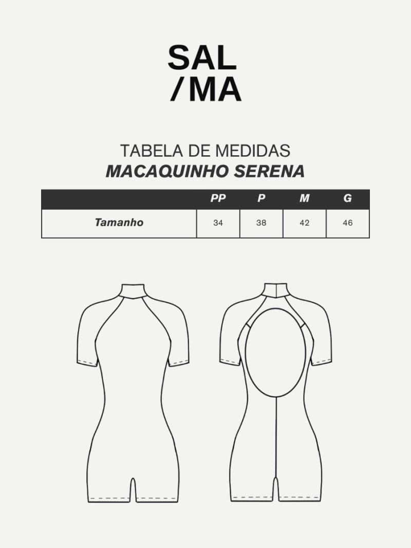 Salma - Romper Serena Canela - SALFIT7CAN Salma - Romper Serena Canela - SALFIT7CAN