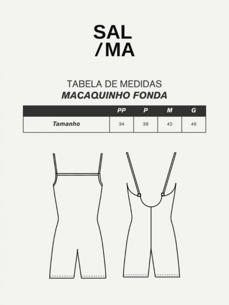 Salma - Romper Fonda Canela - SALFIT6CAN Salma - Romper Fonda Canela - SALFIT6CAN