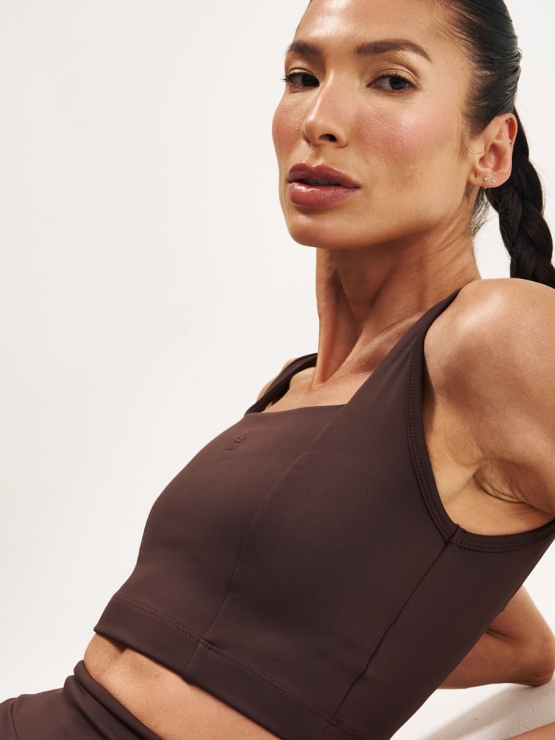 Salma - Sports bra Cindy Chocolate - SALFIT2MAR Salma - Sports bra Cindy Chocolate - SALFIT2MAR