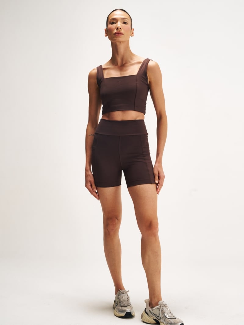 Salma - Sports bra Cindy Chocolate - SALFIT2MAR Salma - Sports bra Cindy Chocolate - SALFIT2MAR