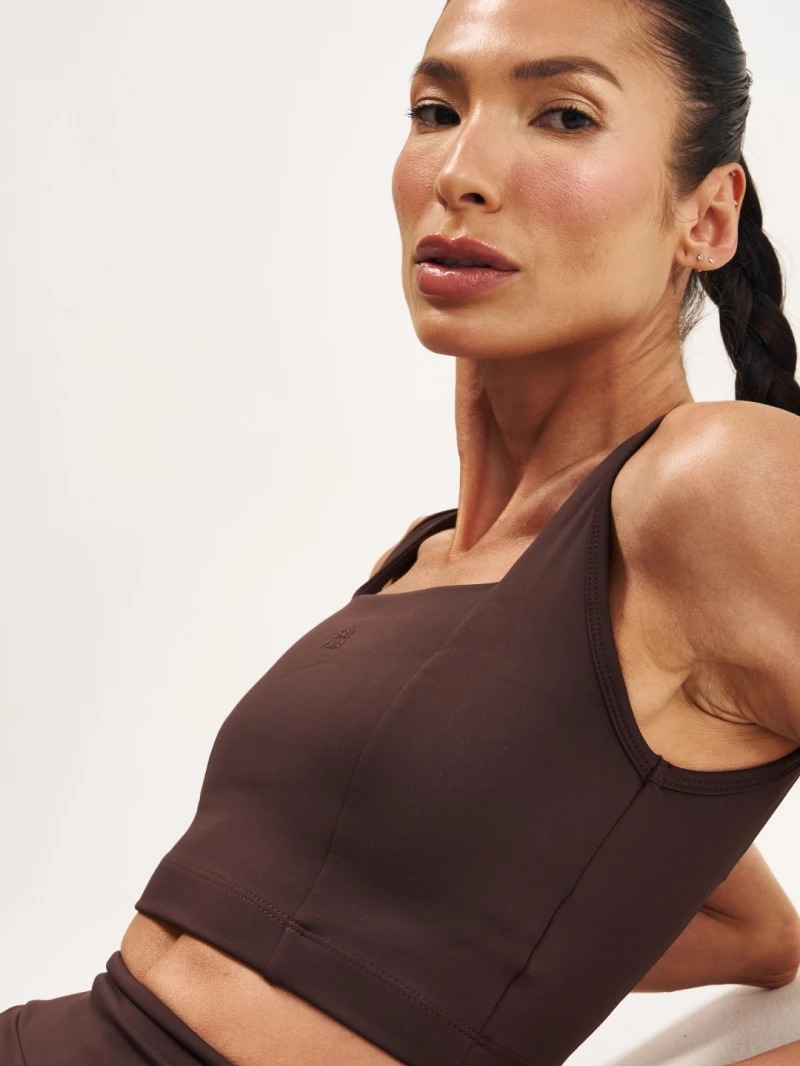 Salma - Sports bra Cindy Chocolate - SALFIT2MAR