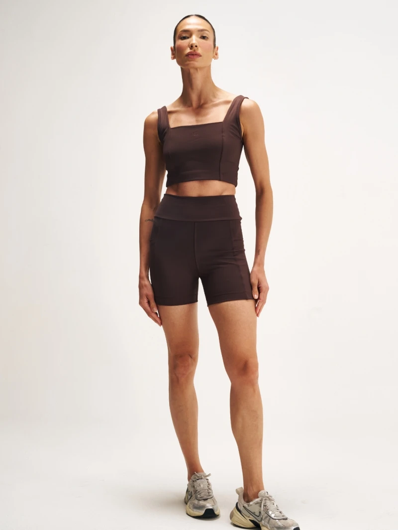 Salma - Sports bra Cindy Chocolate - SALFIT2MAR