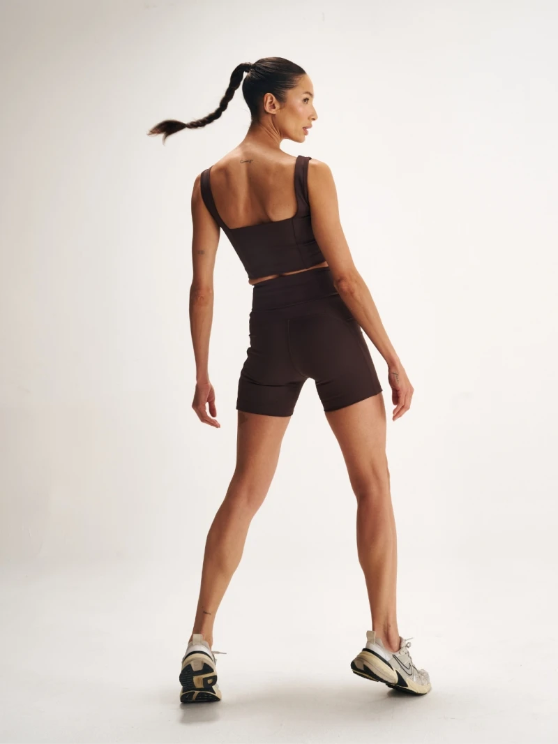 Salma - Sports bra Cindy Chocolate - SALFIT2MAR