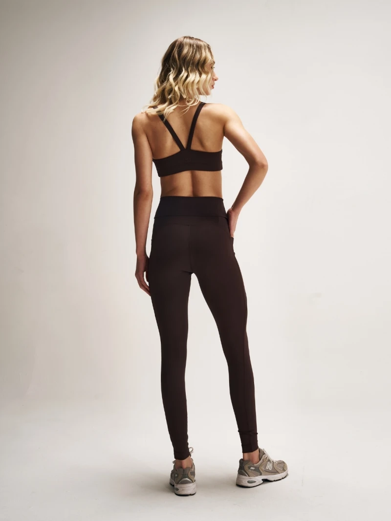 Salma - Sports bra Fiji Chocolate - SALFIT10MAR