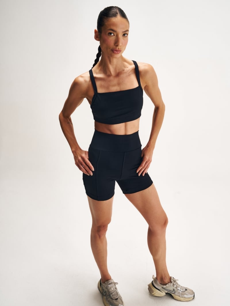 Salma - Black Maia Shorts - SALFIT8PRE