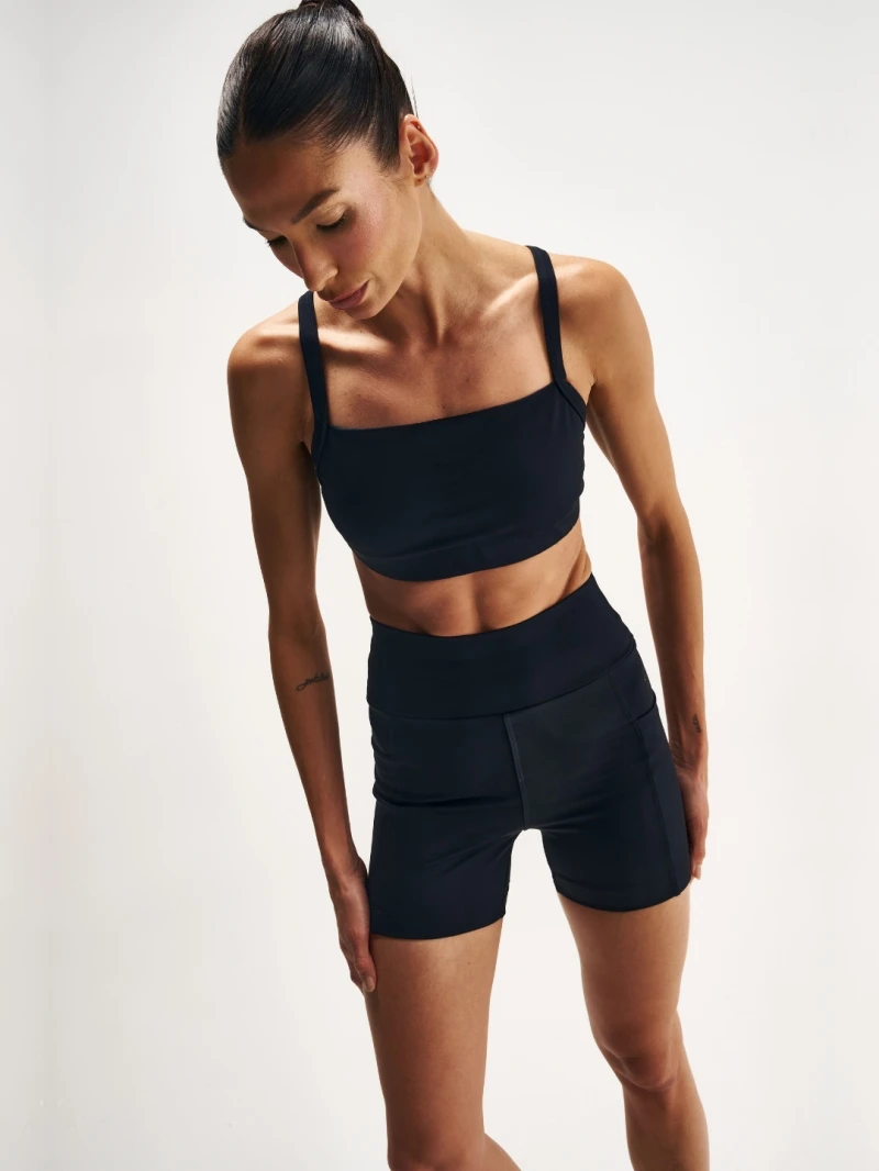 Salma - Black Maia Shorts - SALFIT8PRE