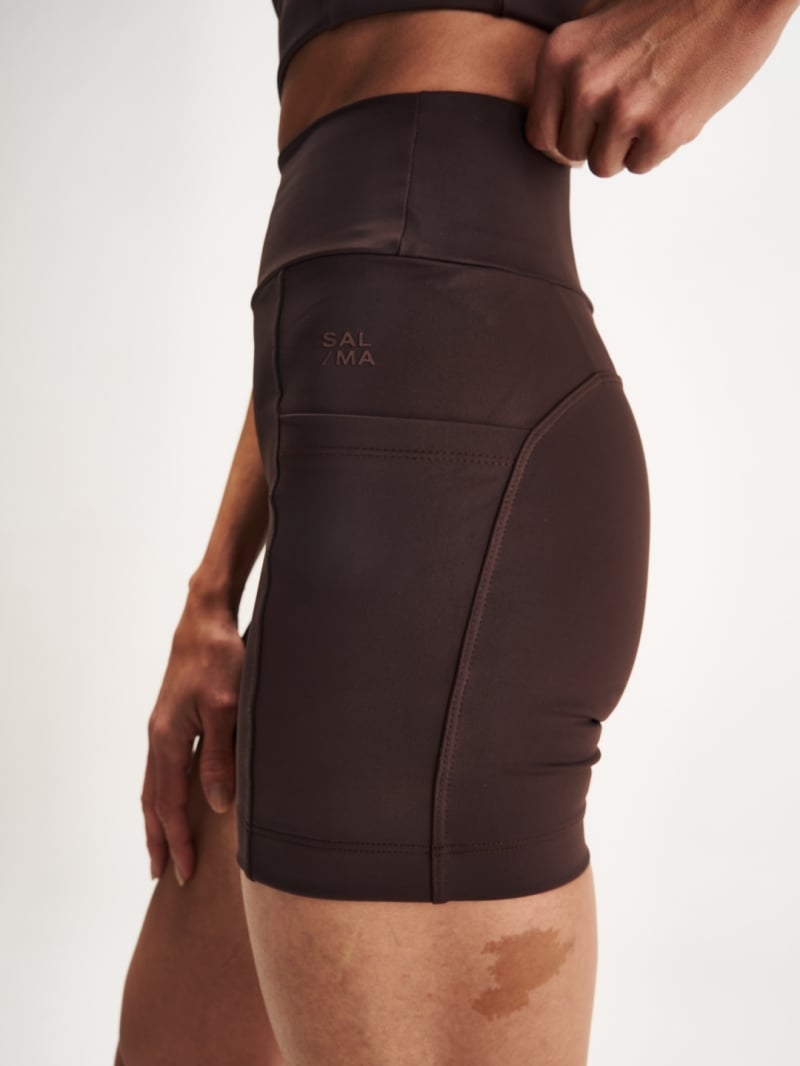 Salma - Short Maia Chocolate - SALFIT8MAR