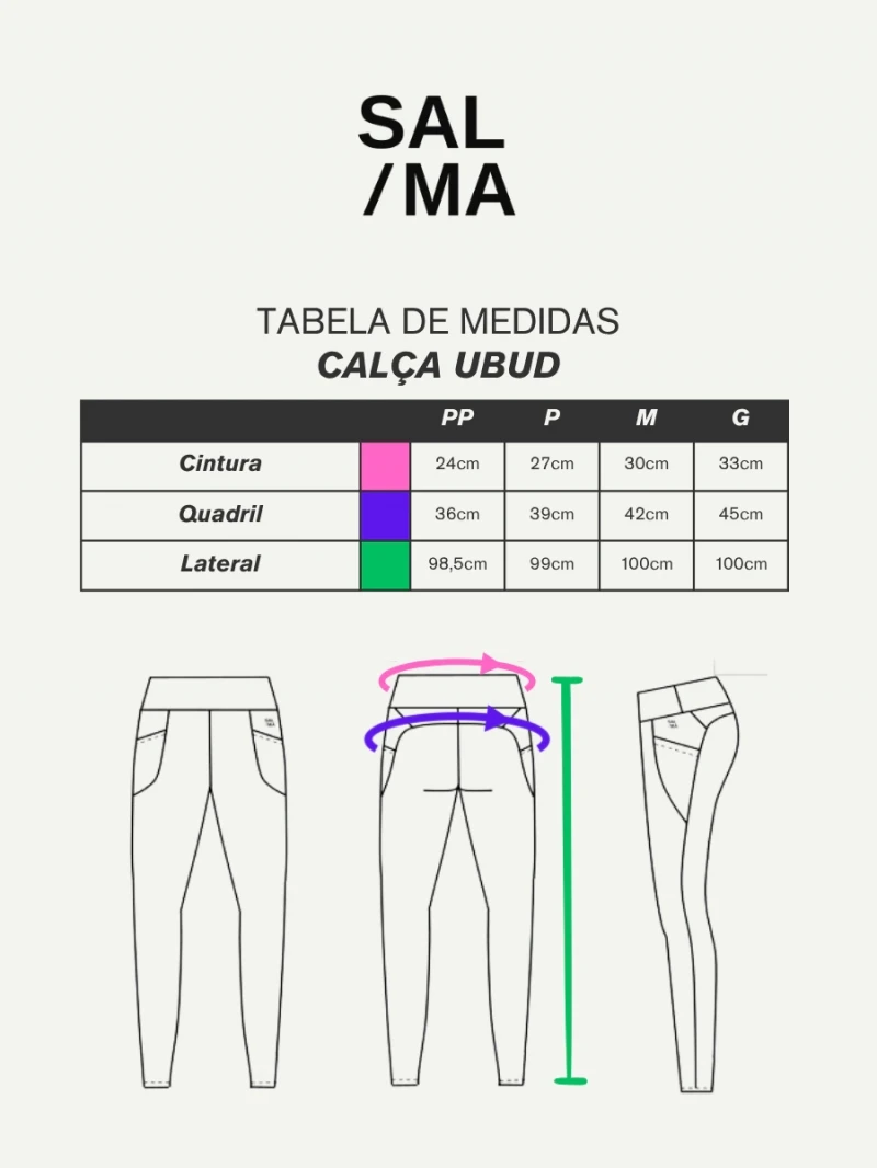 Salma - Olivia Black Leggings - SALFIT3PRE