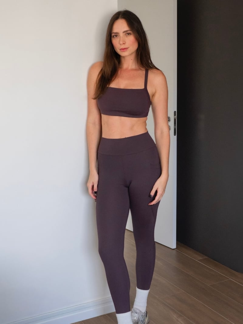 Salma - Pants Leggingss Olivia Chocolate - SALFIT3MAR