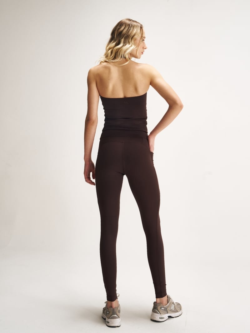 Salma - Pants Leggingss Olivia Chocolate - SALFIT3MAR