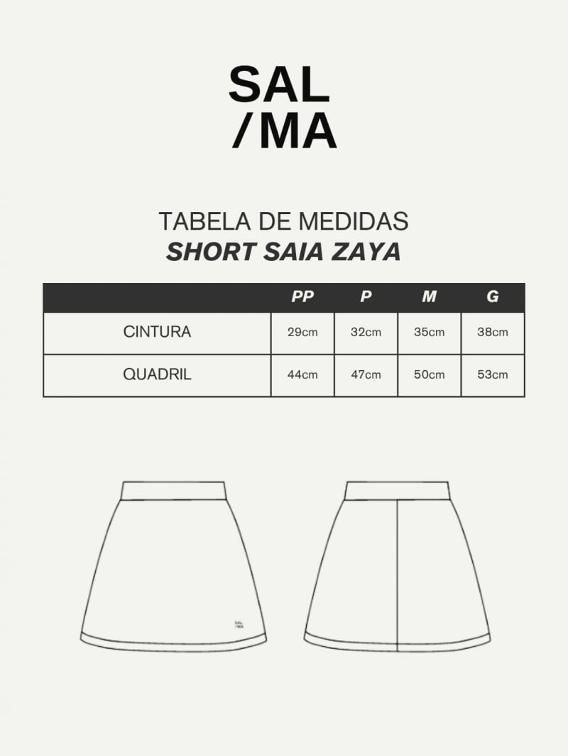 Salma - Zaya Ice Short Skirt - SALFIT13PRA Salma - Zaya Ice Short Skirt - SALFIT13PRA