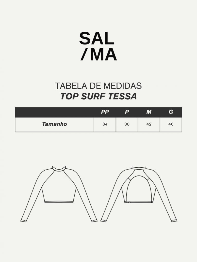 Salma - Tessa Black Surf Shirt - SALSURFTOP3PRE Salma - Tessa Black Surf Shirt - SALSURFTOP3PRE