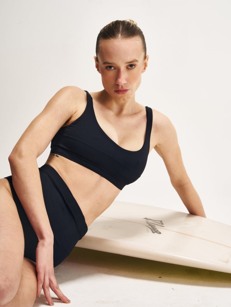 Salma - Black Bali Bikini Hot Pants - SALSURFHP2PRE