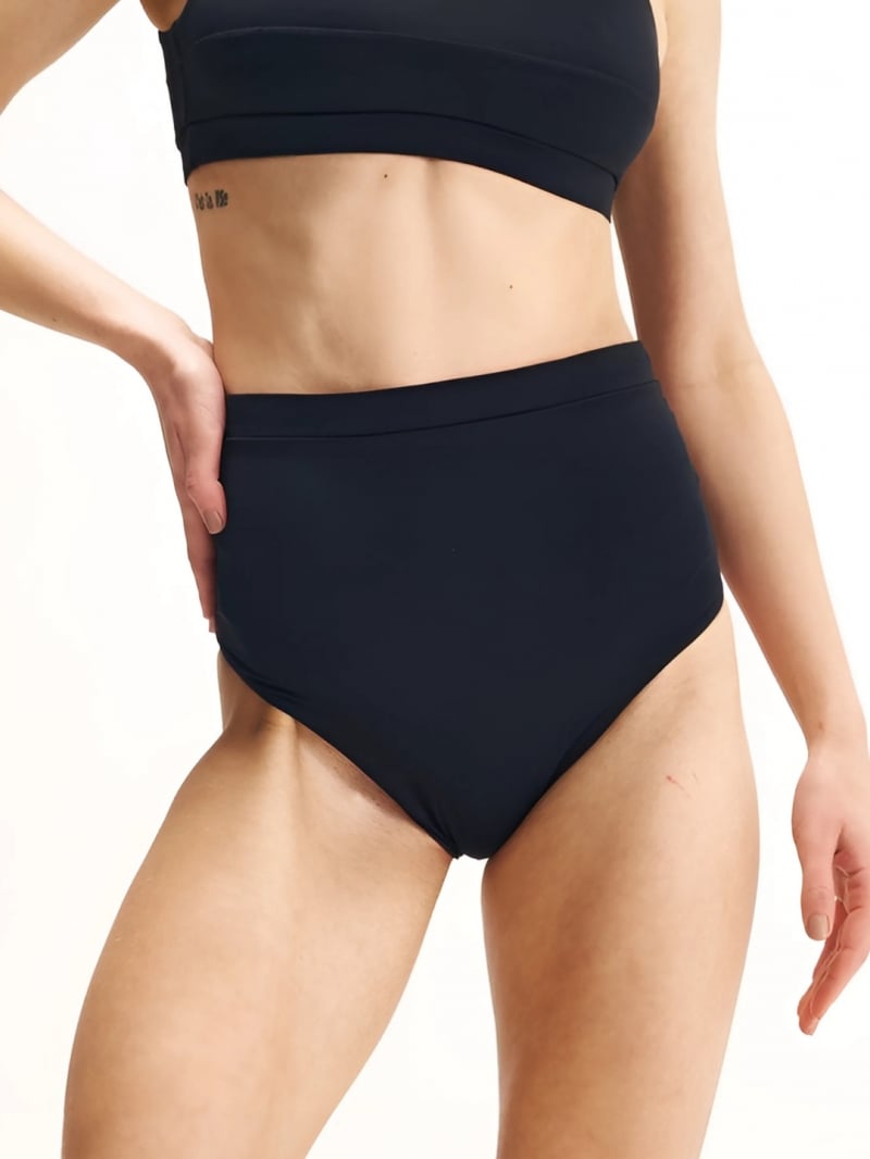 Salma - Black Bali Bikini Hot Pants - SALSURFHP2PRE