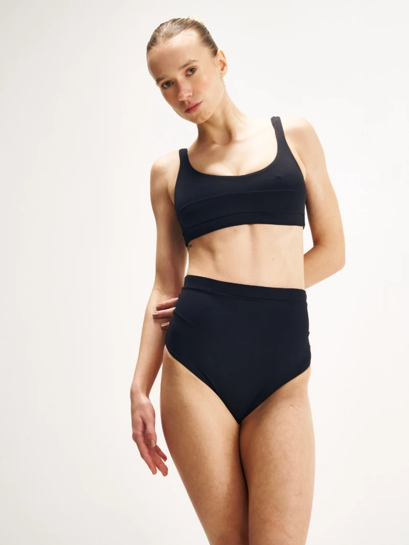 Salma - Black Bali Bikini Hot Pants - SALSURFHP2PRE