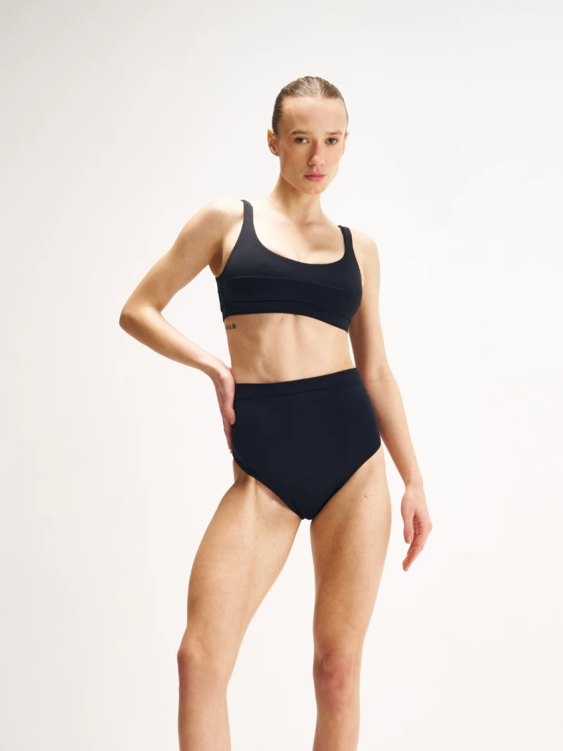 Salma - Black Bali Bikini Hot Pants - SALSURFHP2PRE