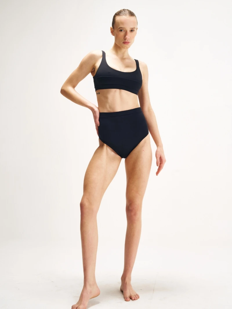 Salma - Black Bali Bikini Hot Pants - SALSURFHP2PRE