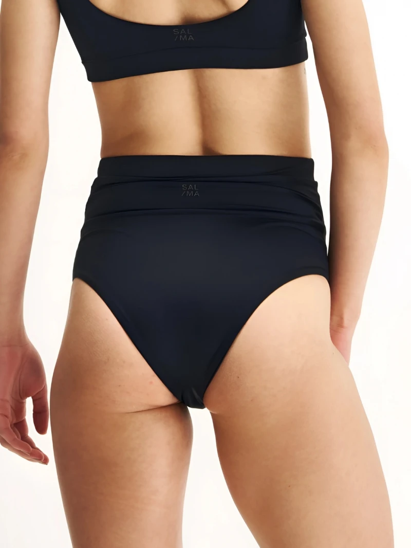 Salma - Black Bali Bikini Hot Pants - SALSURFHP2PRE