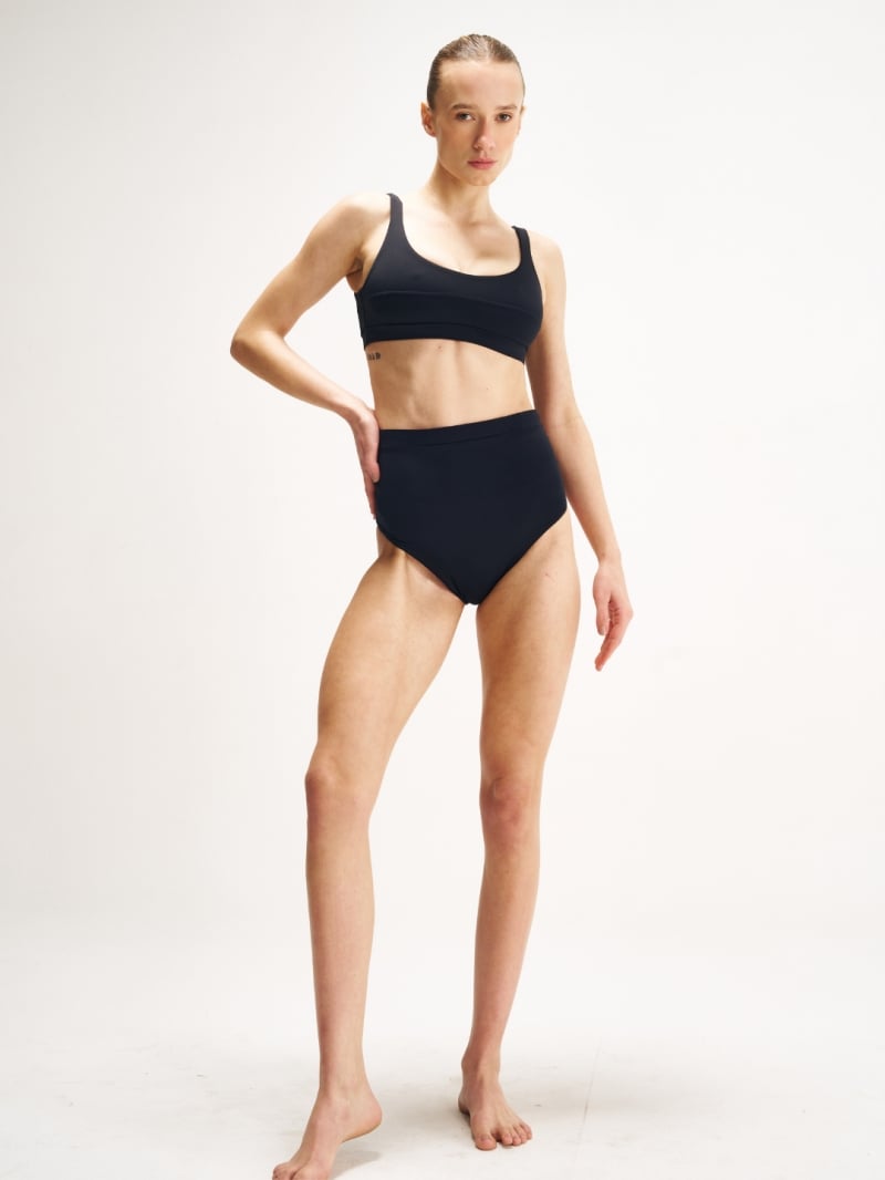 Salma - Sports bra Bikini Mali Black - SALSURFTOP2PRE