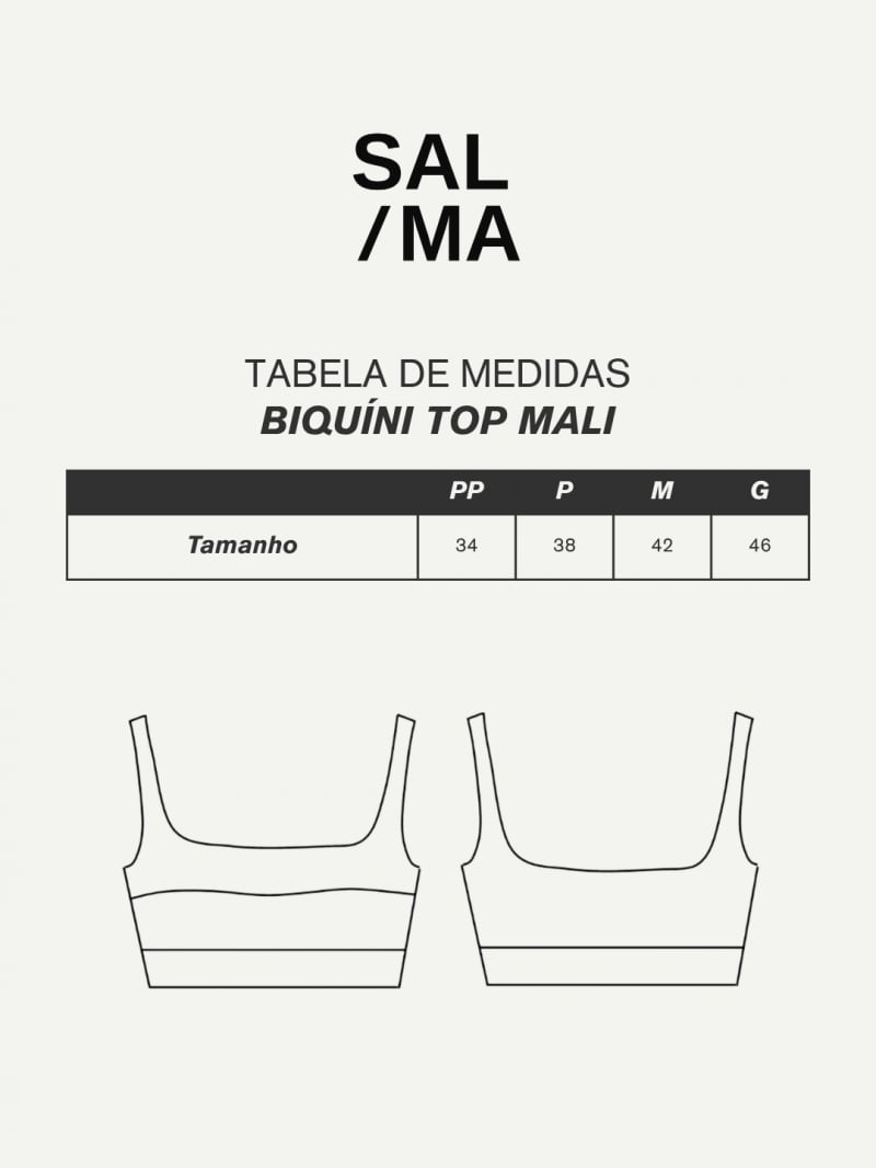 Salma - Sports bra Bikini Mali Ice - SALSURFTOP2PRA Salma - Sports bra Bikini Mali Ice - SALSURFTOP2PRA