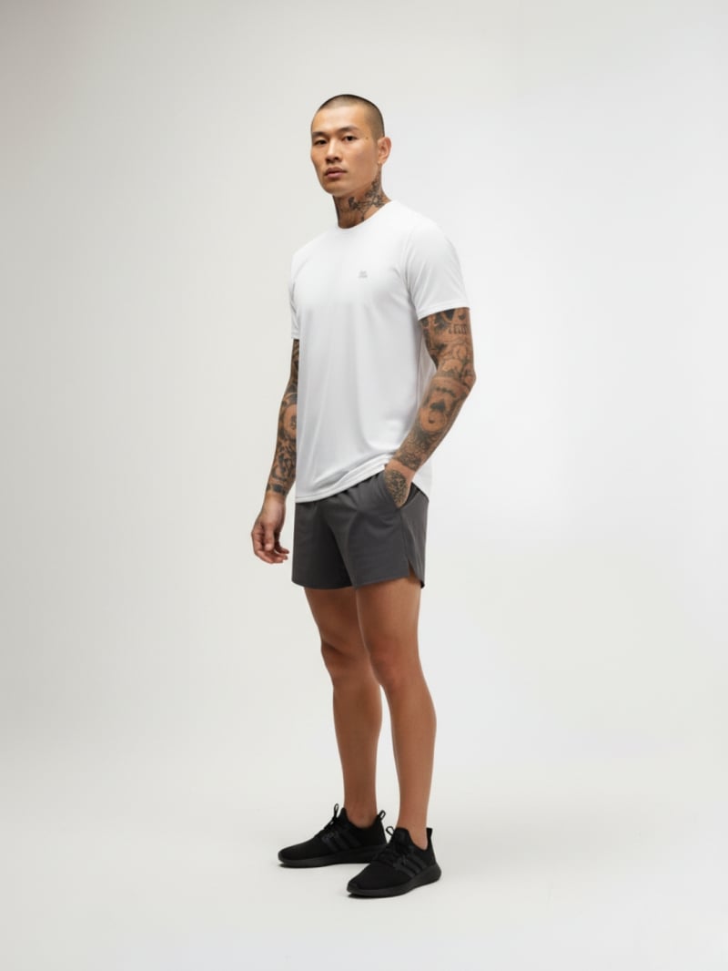 Salma - Ravi White Training T-shirt - SALDRIBRA