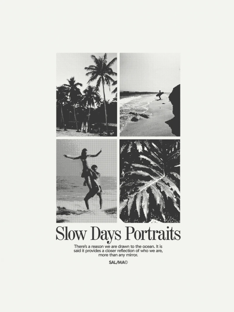 Salma - TShirt Classic Fit Slow White - SALTSHIRT4BRA