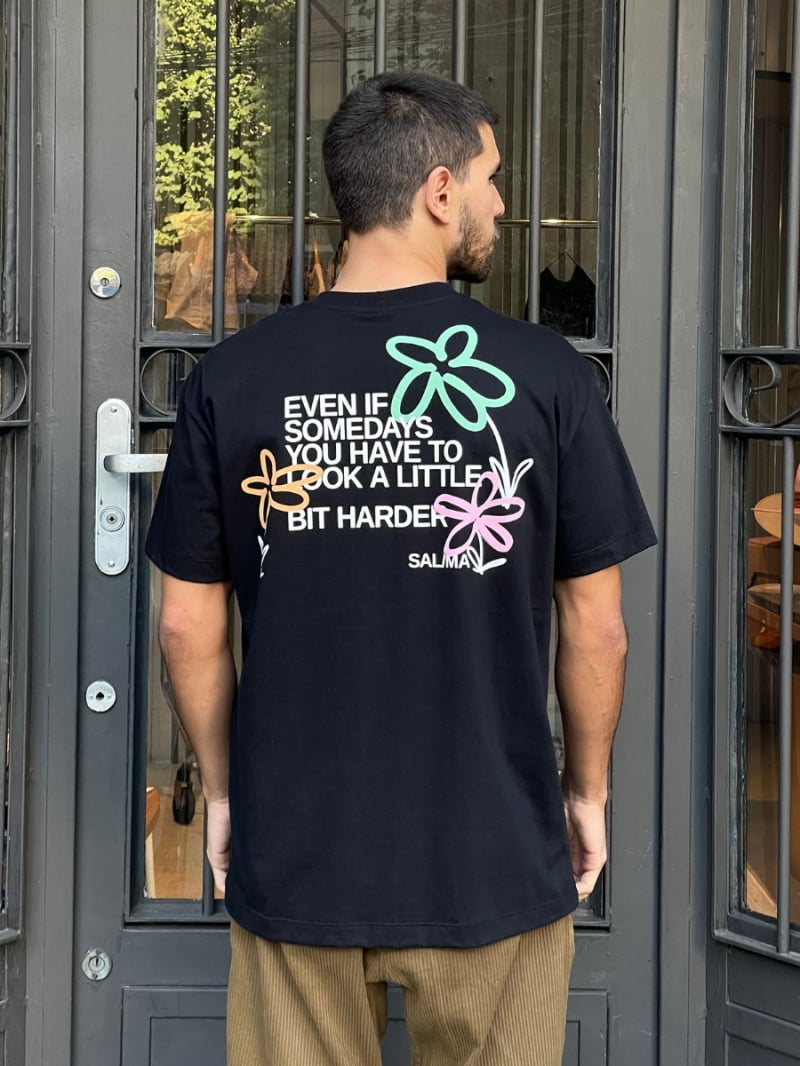 Salma - TShirt Classic Fit Bette Days Black - SALTSHIRT5BRA