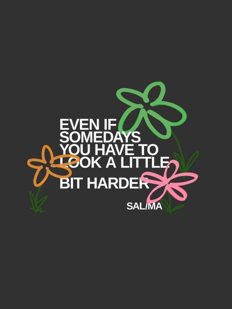 Salma - TShirt Classic Fit Bette Days Black - SALTSHIRT5BRA