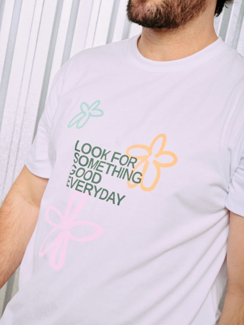 Salma - TShirt Classic Fit Better Days White - SALTSHIRT5PRE Salma - TShirt Classic Fit Better Days White - SALTSHIRT5PRE