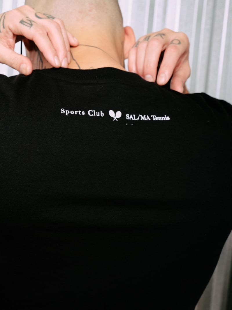 Salma - TShirt Classic Fit Just Living Black - SALTSHIRT6BRA Salma - TShirt Classic Fit Just Living Black - SALTSHIRT6BRA