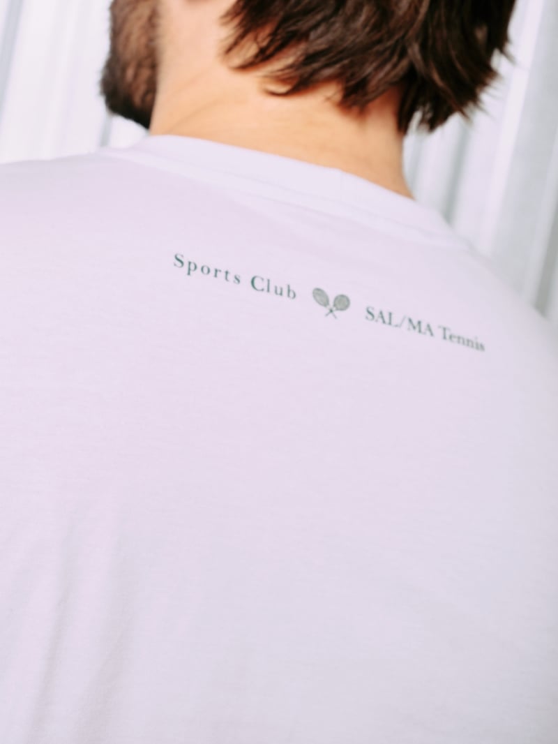 Salma - TShirt Classic Fit Just Living White - SALTSHIRT6PRE Salma - TShirt Classic Fit Just Living White - SALTSHIRT6PRE