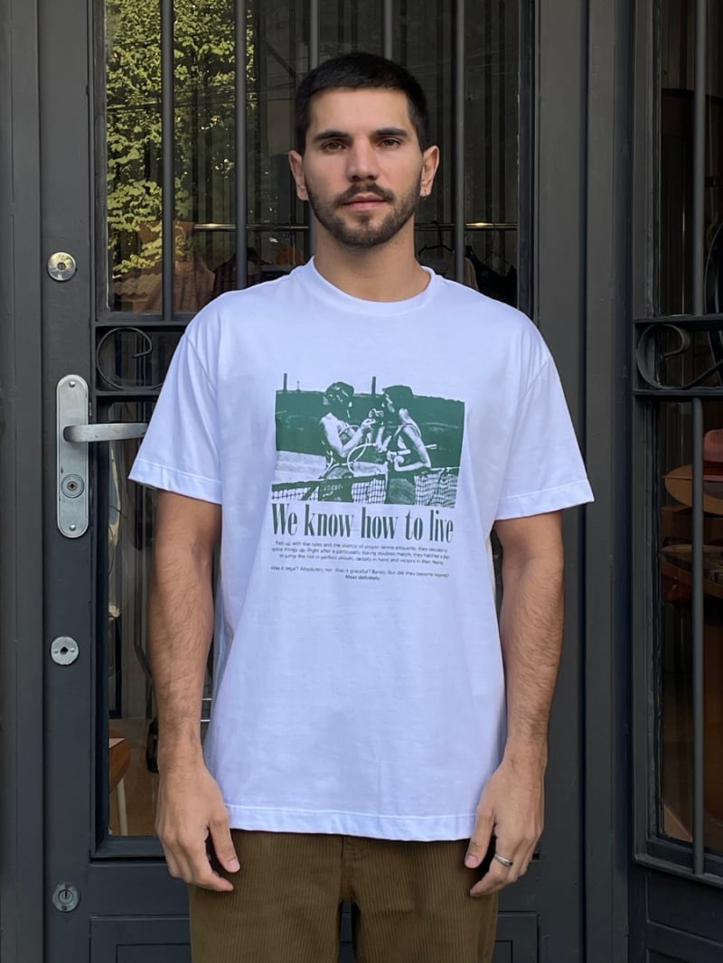 Salma - TShirt Classic Fit Just Living White - SALTSHIRT6PRE Salma - TShirt Classic Fit Just Living White - SALTSHIRT6PRE