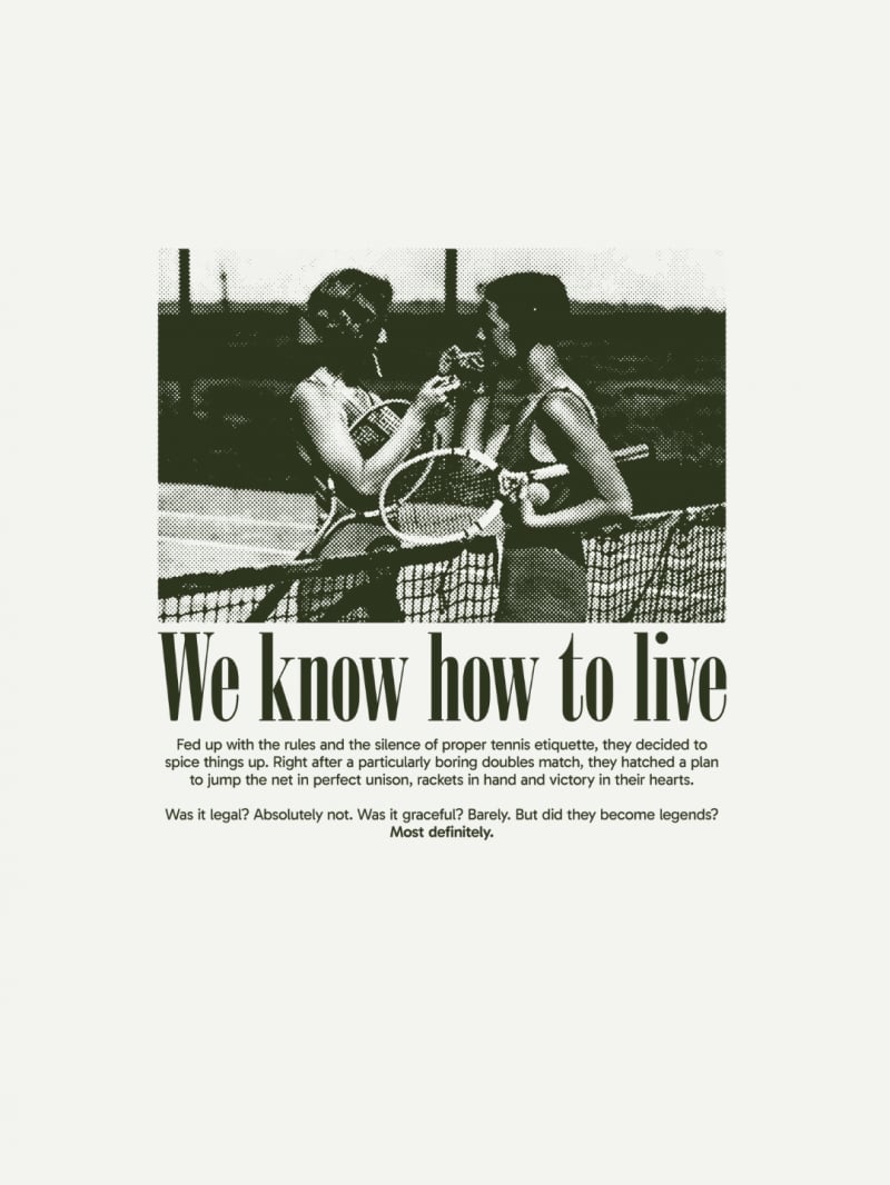 Salma - TShirt Classic Fit Just Living White - SALTSHIRT6PRE Salma - TShirt Classic Fit Just Living White - SALTSHIRT6PRE