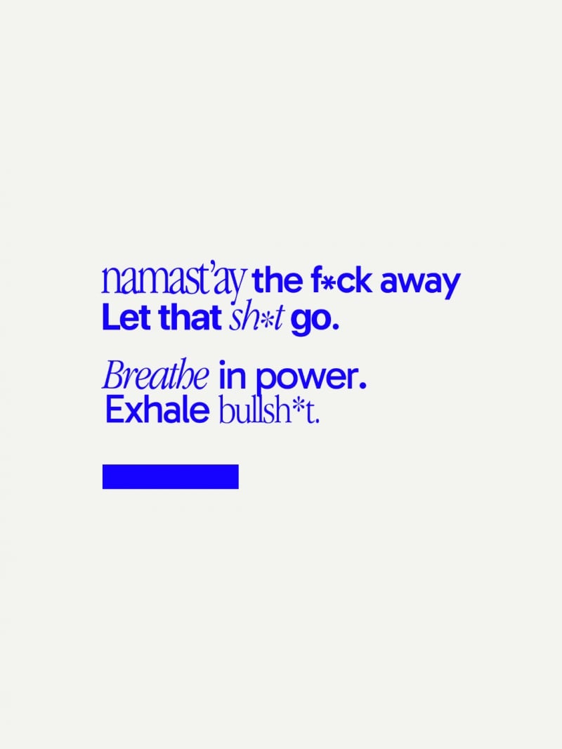 Salma - TShirt Classic Fit Namastay White - SALTSHIRT7PRE