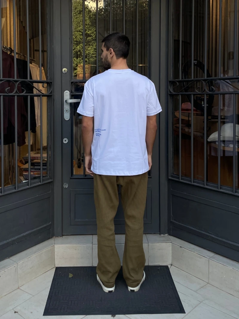 Salma - TShirt Classic Fit Namastay White - SALTSHIRT7BRA