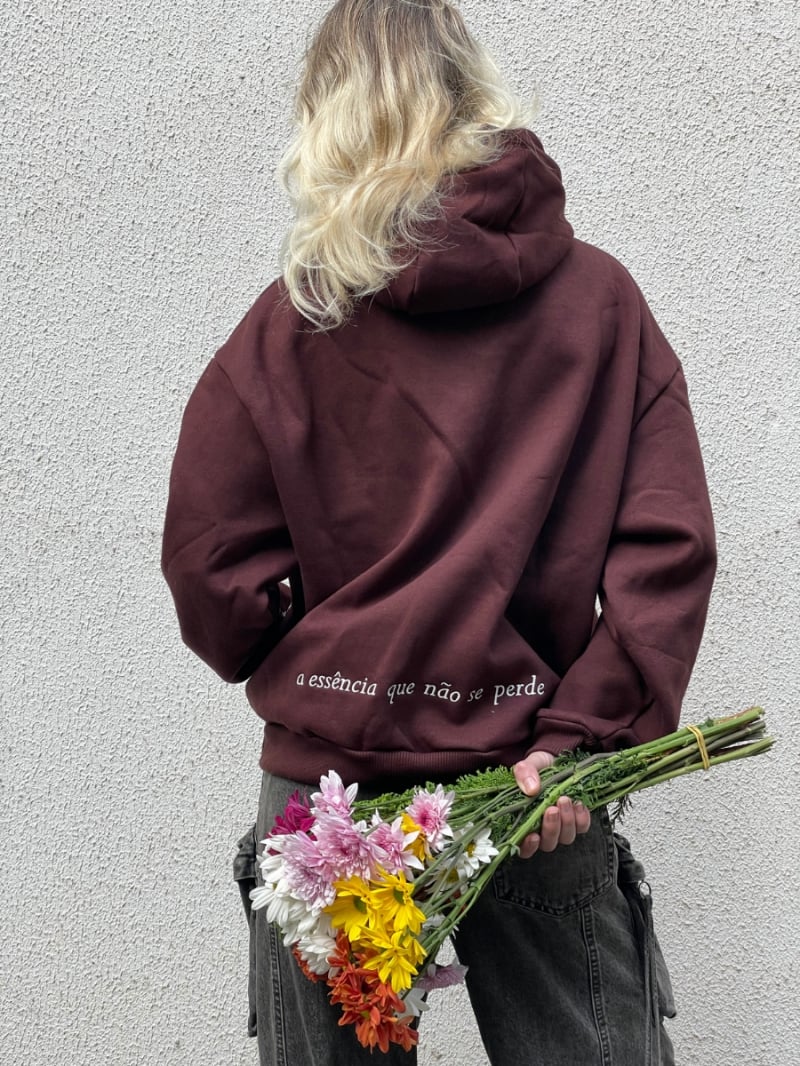 Salma - Brown Kangaroo Jacket/Blouse - SALMOL2MAR Salma - Brown Kangaroo Jacket/Blouse - SALMOL2MAR