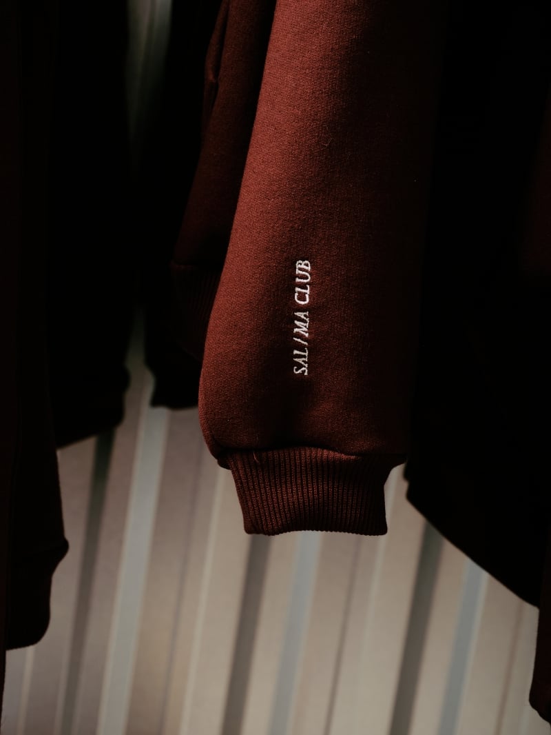 Salma - Brown Kangaroo Jacket/Blouse - SALMOL2MAR Salma - Brown Kangaroo Jacket/Blouse - SALMOL2MAR