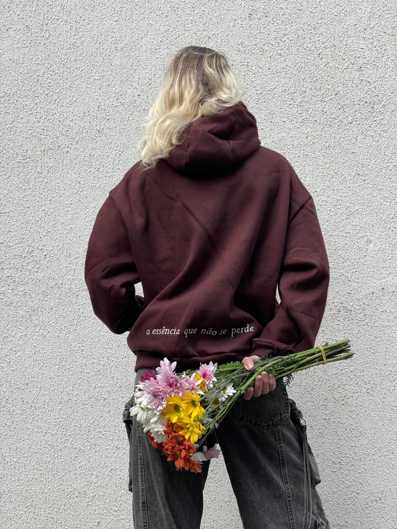 Salma - Brown Kangaroo Jacket/Blouse - SALMOL2MAR Salma - Brown Kangaroo Jacket/Blouse - SALMOL2MAR