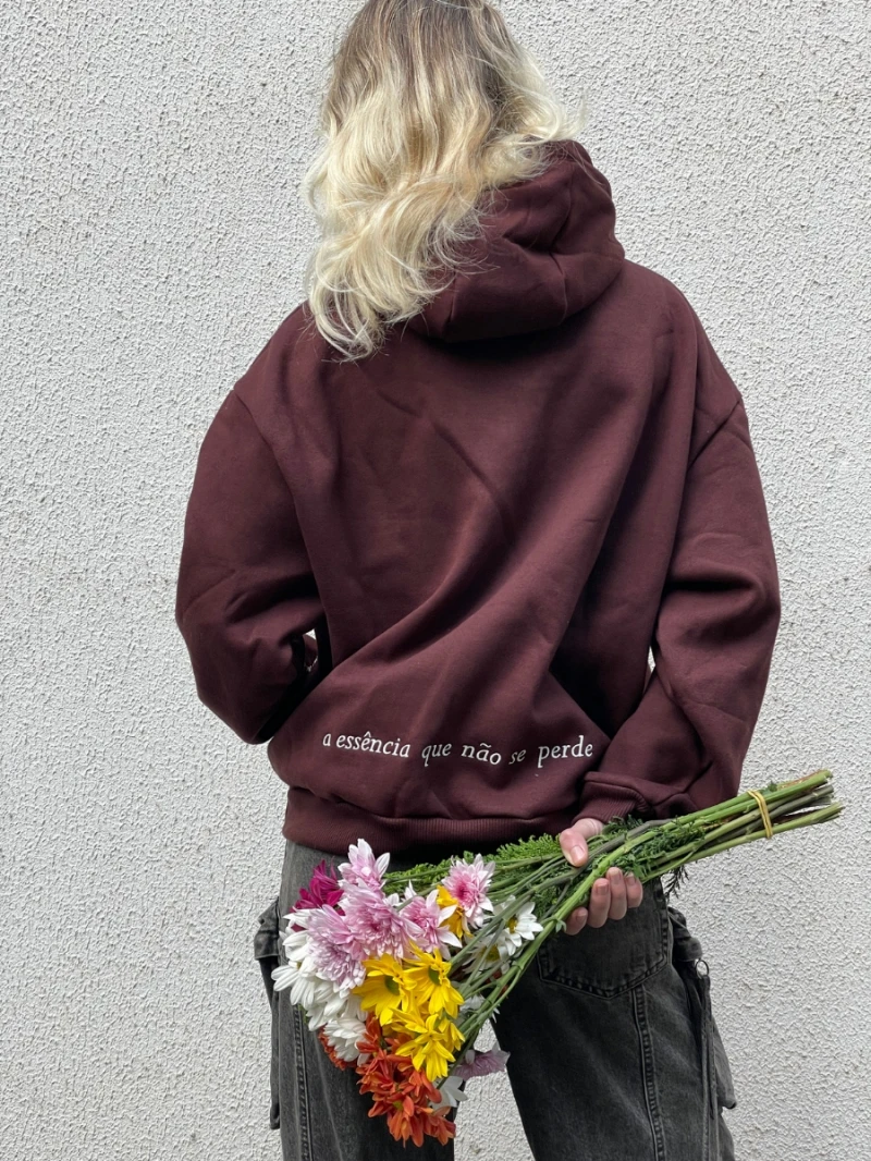 Salma - Brown Kangaroo Jacket/Blouse - SALMOL2MAR